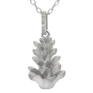 Natural Diamond Pinecone Pendant Necklace VIDEO