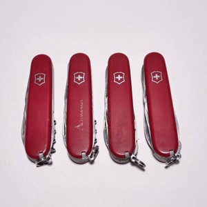 Victorinox Swiss Army Folding Knife 91mm Lot Camper, Spartan, 2x Climber