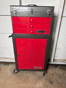 Tool-Locker Rolling Garage Tool Box Metal Good Shape