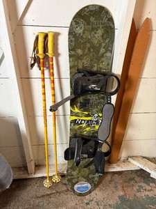 Burton Snowboard Snow Board and Skis