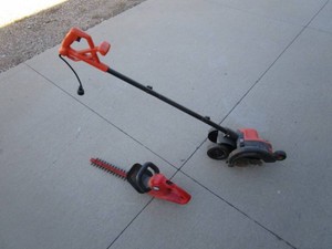 Electric Hedge Trimmer & Lawn Edger