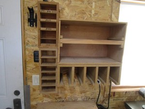 Cordless Tool Rack