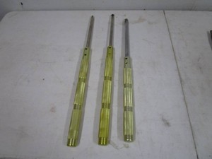 Long Lathe Tools wAlum Handles & Replaceable Carbide Inserts