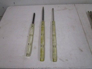 Long Lathe Tools wAlum Handles & Replaceable Carbide Inserts