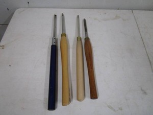 Long Lathe Tools wAlum Handles & Replaceable Carbide Inserts