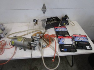 Air Brushes, Compressor & Misc