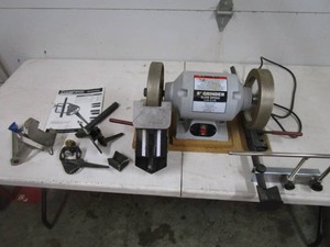 8 Slow Speed Grinder wSharpening Wheels