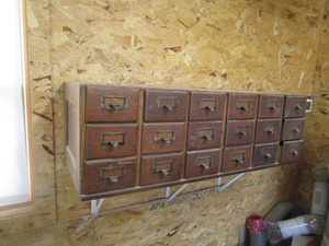 Cabinet & Contents of Misc Hardware