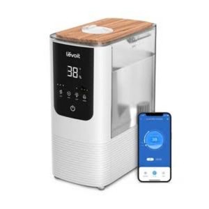 Levoit 4.5L Oasis Mist Smart Humidifier Ultrasonic, Warm & Cool Mist, Bedroom Use, 300-500 sq. ft., No Filter Needed
