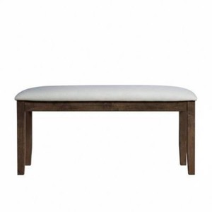 Home Design Oden Dining Bench Brown