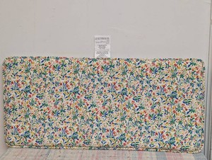 17x37 Floral Print Bench Cushion Multi Warm - Room Essentials