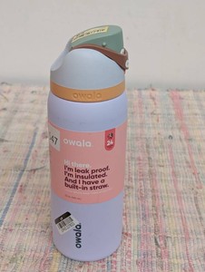 Owala 32oz FreeSip Stainless Steel Water Bottle - Periwinkle Twinkle
