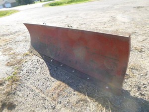 Straight Blade Snowplow Attachment