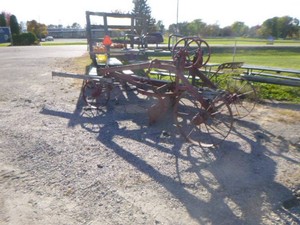 Vintage Pull-Behind Grader