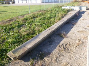 3 Wood Beams