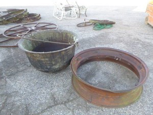 Vintage Pot and Fire Ring