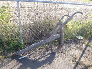 Vintage One Bottom Horse Drawn Plow