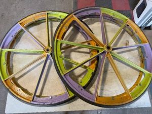 Vintage Wagon Wheels