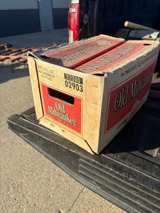 Old Milwaukee Cardboard Beer Box