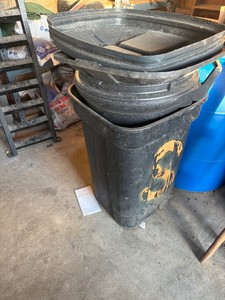 Garbage cans