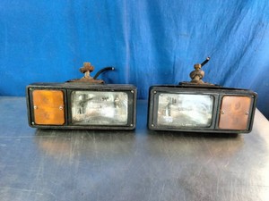 Snow plow headlights