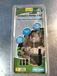 Tetra Pond Statuary Pump 140 (140 GPH), a submersible water pump