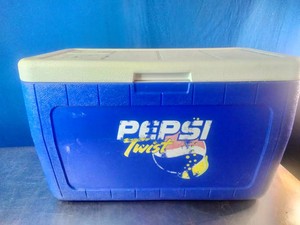 Vintage Coleman Pepsi Twist collectible drink cooler