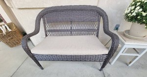 All Weather Wicker Loveseat