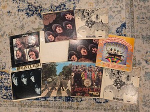 The Beatles Vinyl Collection Abbey Road, Sgt. Peppers, The White Album and More (10 LPs)