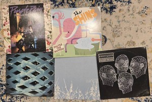 Alternative and Classic Rock Vinyl Collection The Who, Prince, The Shins and Kraftwerk