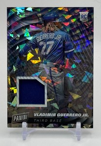 Vladimir Guerrero Jr. RC 25 Cracked Ice Relic 2019 Panini Cyber Monday Rookie Baseball Card No. RC14