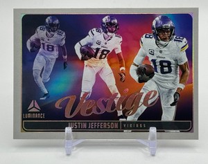 Justin Jefferson Vestige 2025 Luminance Minnesota Vikings Football Card No. 17