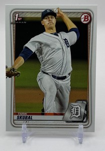 Tarik Skubal RC 1st Bowman 2020 Bowman Rookie Baseball Card No. BP-108
