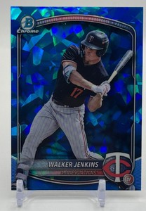 Walker Jenkins RC Sapphire 2025 Bowman Chrome Minnesota Twins Rookie Baseball Card No. BDC-159