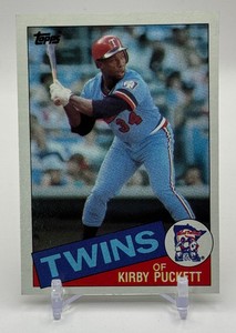 Kirby Puckett RC 1985 Topps Minnesota Twins Rookie Baseball Card No. 536