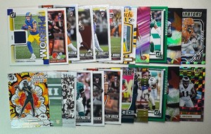 22-Card RookieInsert Football Card Lot