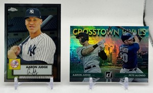 Aaron Judge 2-Card Baseball Card Lot