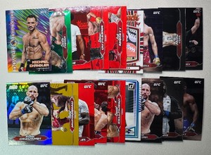 18-Card UFC ParallelInsertBase Trading Card Lot