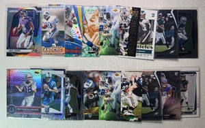 18-Card Superstar ParallelRookie Football Card Lot