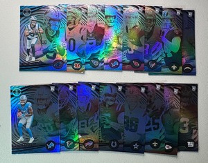 16-Card Star Rookie 2023 Illusions Football Card Lot