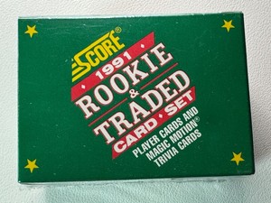 1991 Score Traded Baseball Card Set