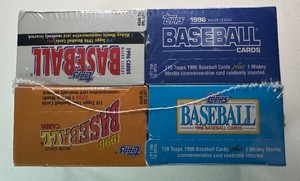 Complete Set of 1996 Series 1 & 2 Topps Baseball Cards (Sealed)