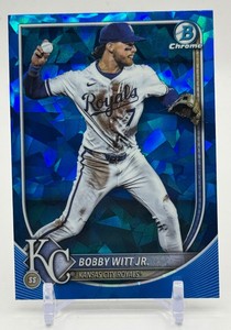 Bobby Witt Jr. Sapphire 2025 Topps Chrome Sapphire Baseball Card No. 7