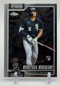 Munetaka Murakami RC 2026 Topps Chrome Rookie Baseball Card No. 274