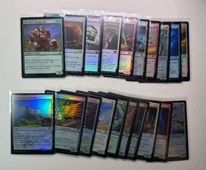 20-Card Magic The Gathering Foil Card Lot (5)