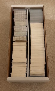 2-Row Box of Misc Baseball Cards