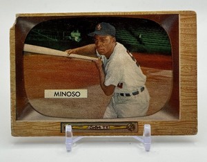 Minnie Minoso 1955 Bowman Vintage Baseball Card No. 25