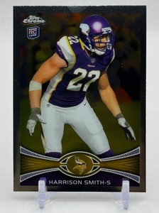 Harrison Smith RC 2012 Topps Chrome Minnesota Vikings Rookie Football Card No. 77