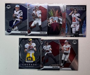 Tom Brady 7-Card Football Card Lot