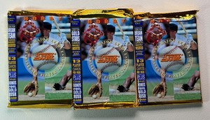 3 Packs of 1994 Score Series 1 Baseball Cards
